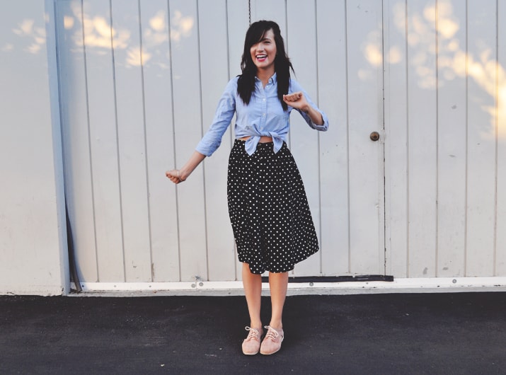 Cute Polka Dot Style!