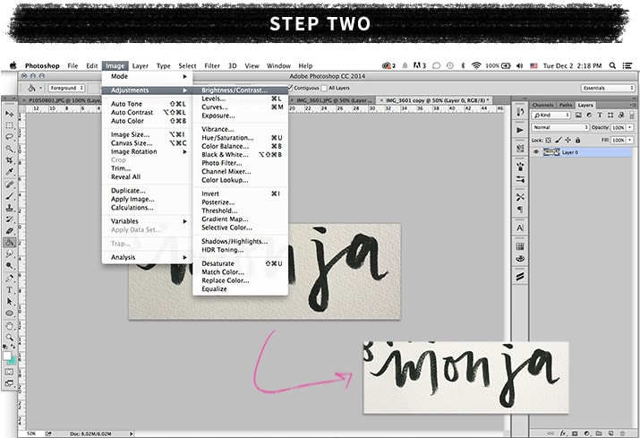 How to Create a Hand-Lettered Blog Header (Without a Scanner!)