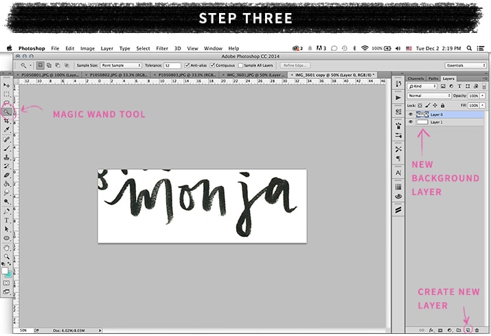 How to Create a Hand-Lettered Blog Header (Without a Scanner!)