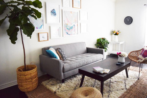 Melyssa's LA Living Room Tour by The Nectar Collective